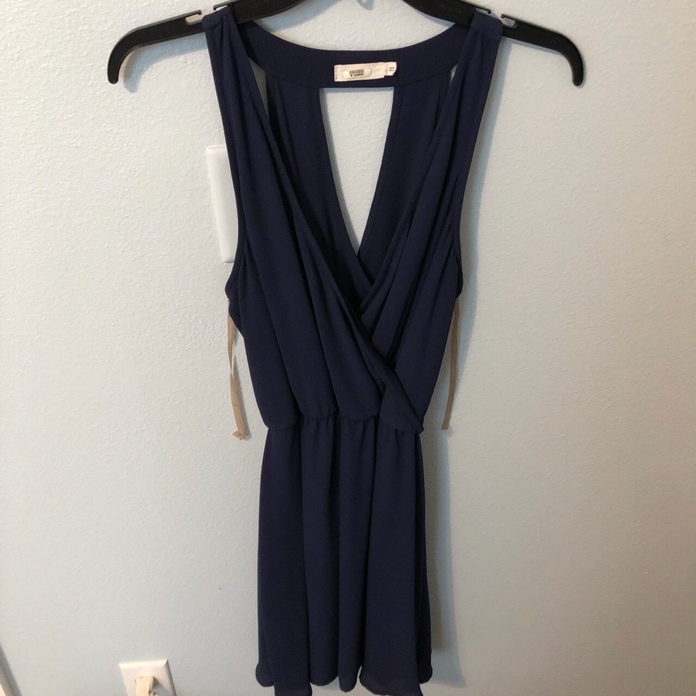 Lush Navy Dress